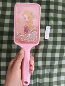 Cute Princess Rapunzel glitter Hair Brush