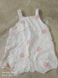 Baby Girl Dungaree Used Only For Photoshoot