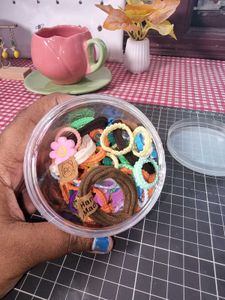 assorted hair ties bundle