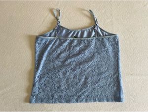 Blue Lace Cami Top