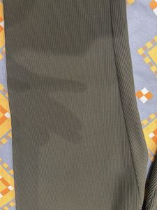Stylish Ribbed Slim Fit Pants