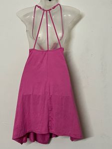 Branded Pink Lace Trim Camisole Slip