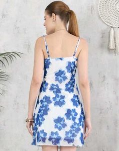 Floral Print Sleeveless Dress