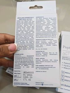 Combo Of 3 Pept-Eye Actives (Eye Patches)