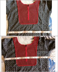 Brand new designer Black kurti With Sequins.