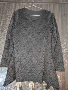 Elegant Lace Long Sleeve Top
