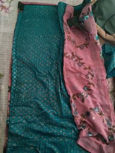 Embroidered Saree