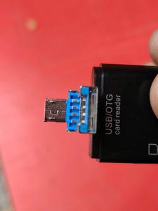 Six-in-One OTG Card Reader with Type-C and USB