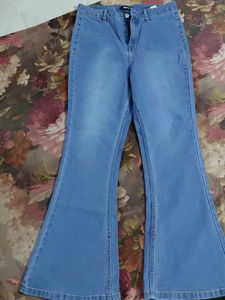 Light Wash Flare Jeans