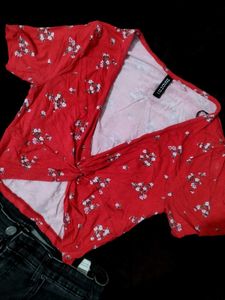 H&M DIVIDED TOP 🌸