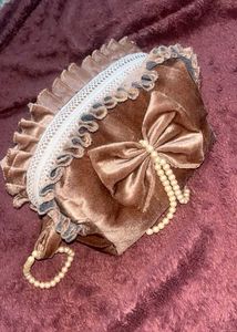 cute vanity pouch/ makeup bag/ skin care