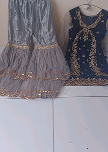 Sharara Set With Fully Hand Work