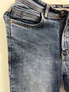 Blue Wash Denim Jeans