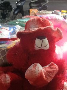Cute Pink Teddy Bear Plush Toy