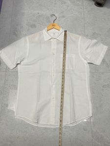 Uniqlo Linen White Shirt