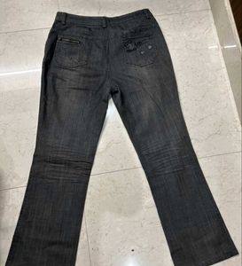Grey Charcoal y2k denim Pants