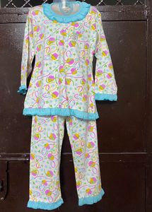 Cute Printed Pajama Set
