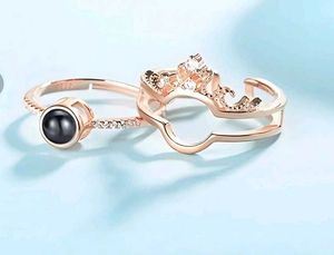 100 languages Crown Ring
