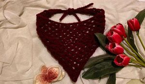 Handmade Crochet Bandana Scarf