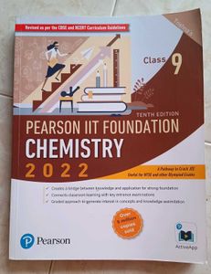 Pearson IIT Foundation Physics, chemistry  biol