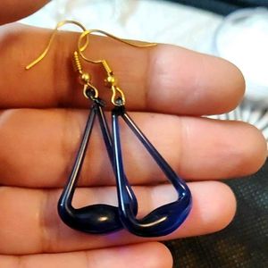 Colour Glass Earrings Combo Set