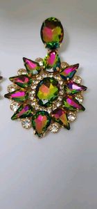Rainbow Korean earrings
