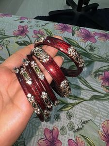 Exquisite Ethnic Bangles Set