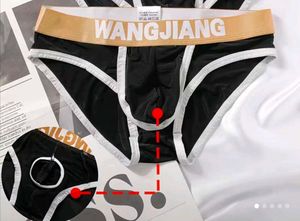 WANGJIANG Men's XXL Black Briefs