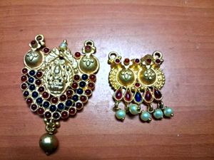Traditional Indian Gold Pendants