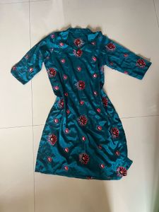 blue kurta