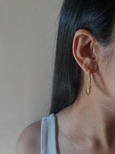 Anti Tarnished Big Diamond Hoops
