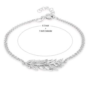 real silver bracelet