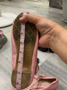 Sparkly Pink Ballerina Flats