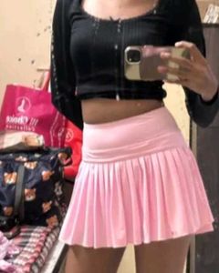 Pleated Tennis Skirt - Pink