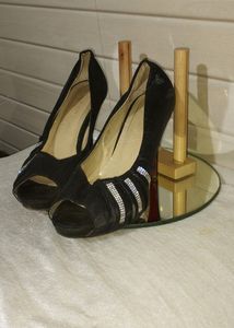 Pencil Black Heels👠❤