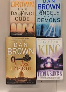 Dan Brown & Stephen King Book Bundle