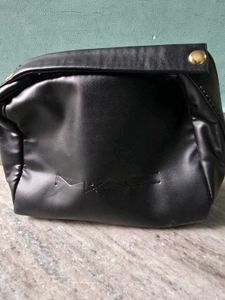 MAC Black Makeup Pouch