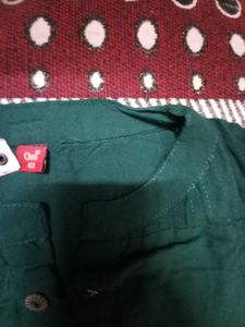 Stylish Dark Green Kurta with dupatta