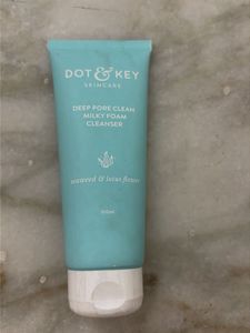 Dot & Key Deep Pore Clean Milky Foam Cleanser