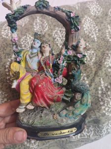 Radha Krishna Idol on Swing