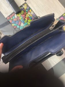 Stylish Blue Handbag