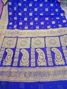 New Party Wear Saree With Blouse Purple Colour 💜