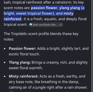 Bath &amp; Body Works "Tropidelic" Fine Fragrance Mist