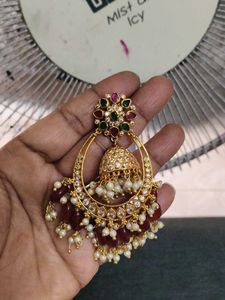 Chandhbali Ear Rings Premium Quality