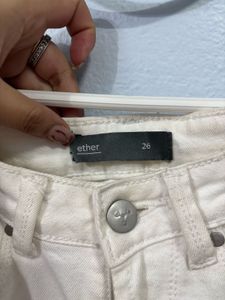 White Denim Jeans
