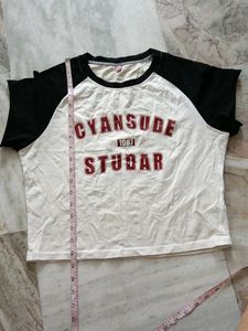 Graphic Print Raglan T-Shirt