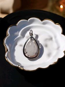 Clear Quartz Drop Crystal Pendant