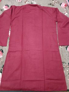 Men's Maroon Kurta🆕