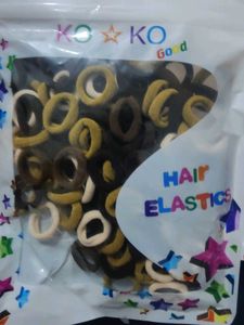 HAIR TIES MINI RUBBER PACK OF ANY 2 @150 RS