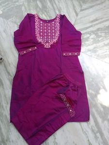 Beautiful Embroidered Kurta Set
